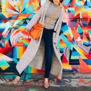 Free People Long Cardigan